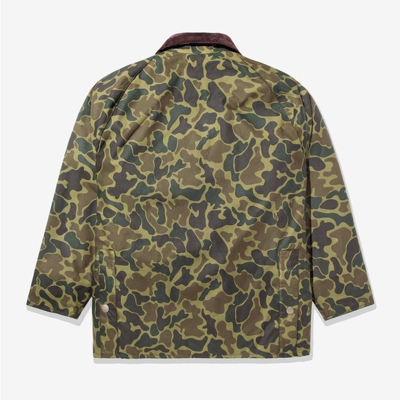 Noah X Barbour Camo Bedale Jacket - Picture 2 of 8